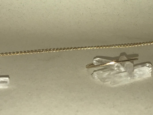 Thin Gold Stacking Ring