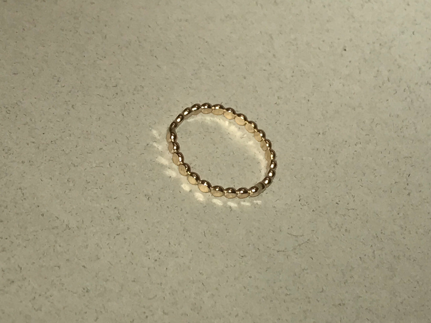 The Flat Beaded Ring