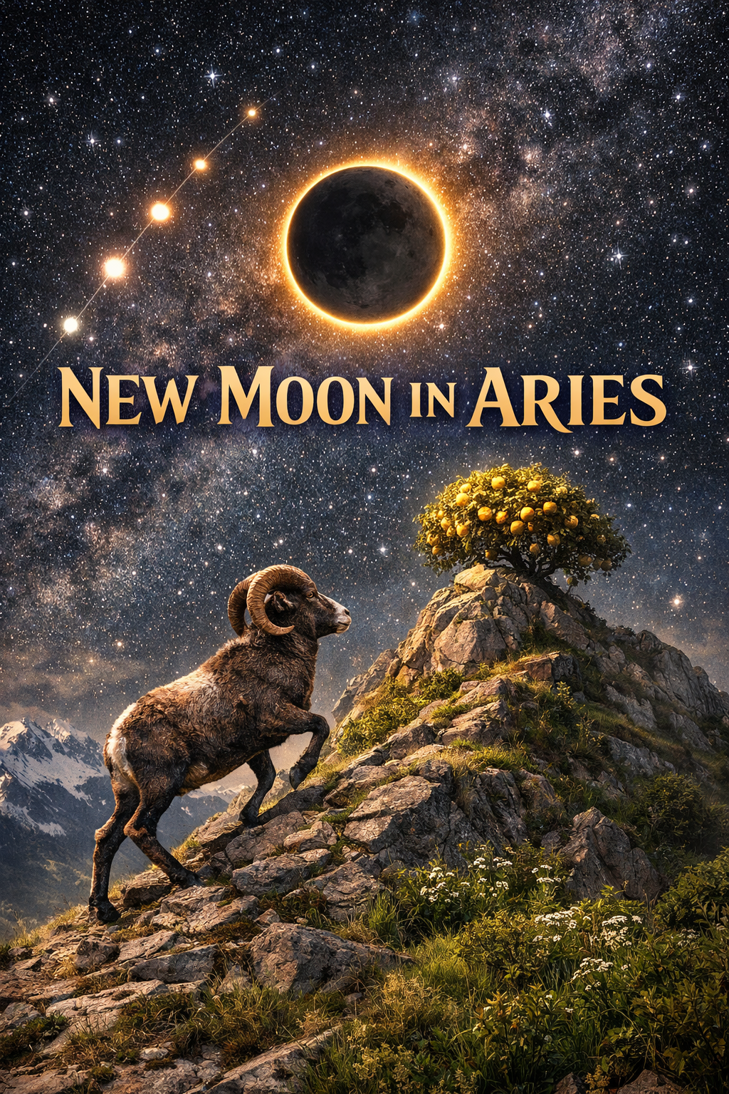 New Moon in Aries🌑✨ Reading the Energies💫