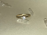 Simple CZ Gold Filled Ring