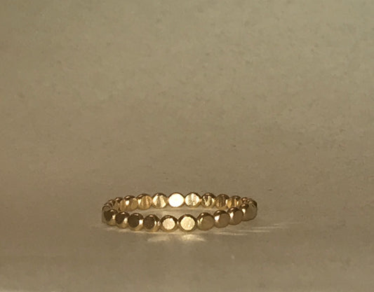 The Flat Beaded Ring