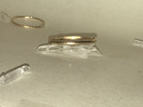 Hammered Gold Stacking Ring