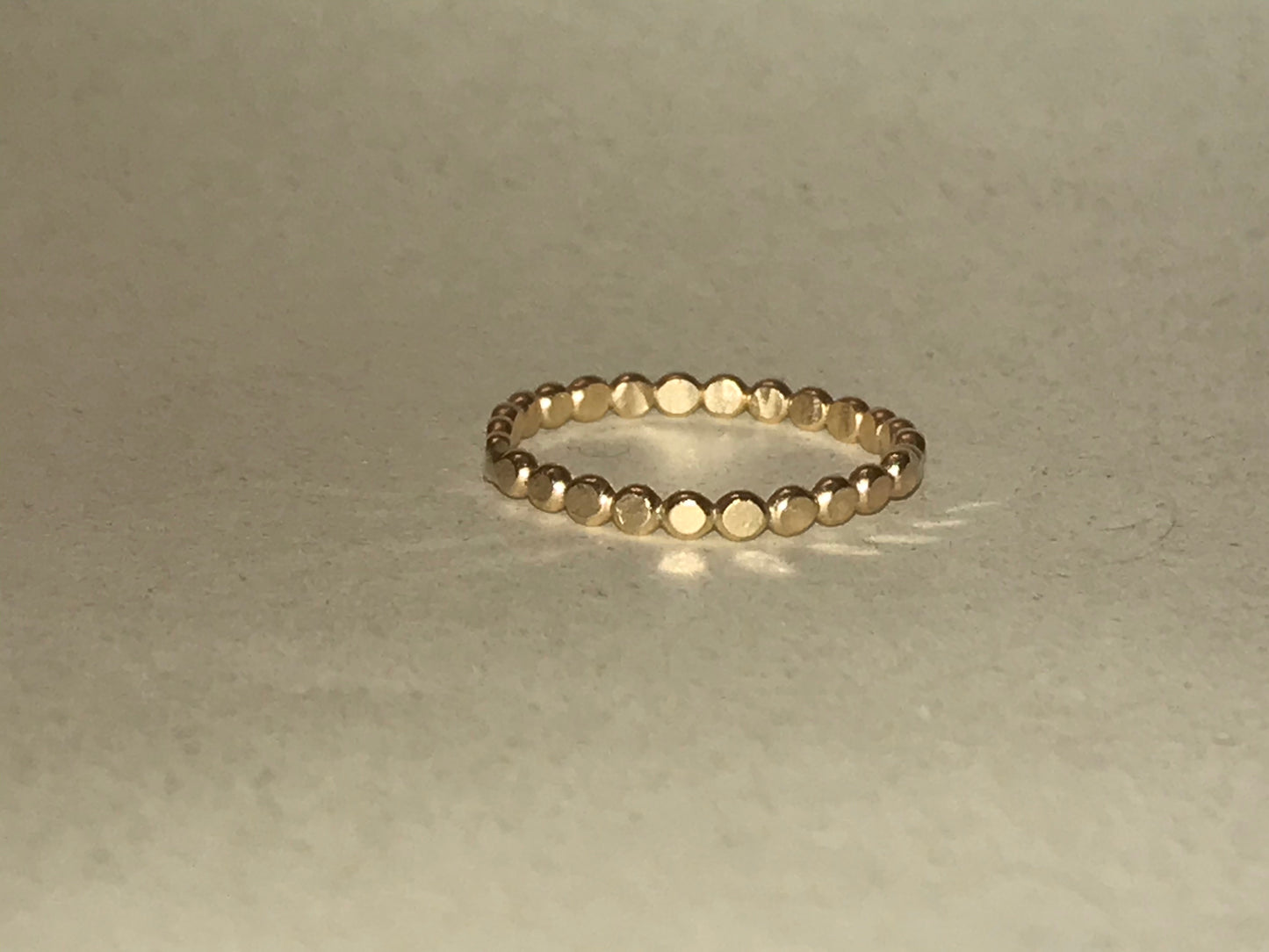 The Flat Beaded Ring